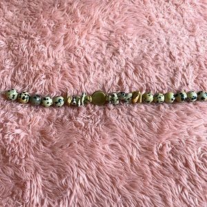 Cute Beaded bracelet with gold accents